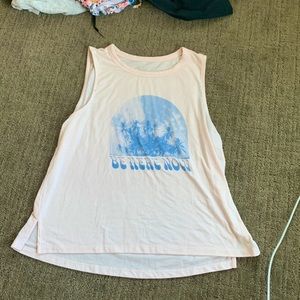 Tang top, pink, crop top, Womens